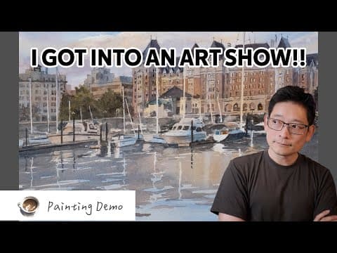 I Got Into An Art Show! Weekend In Victoria