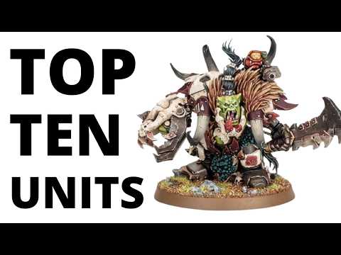 Top Ten Strongest Orks Units - Most Commonly Played Ork Codex Datasheets?