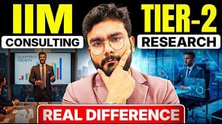 Iim Grad Gets Consulting But Tier-2 Mba Grad Gets Backend Research? Mba Reality About Consulting