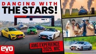 Amg Experience 2025 At Mic | Speed, Sound & Smoking Tyres! | Branded Content | Evo India