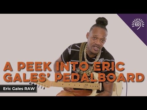 A Peak Into Eric Gales' Pedalboard | Eric Gales Raw | Truefire