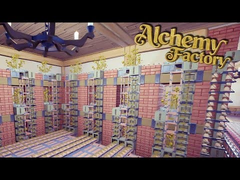 Greenhouse Automation Room And Blueprints!  || Alchemy Factory Ep.9