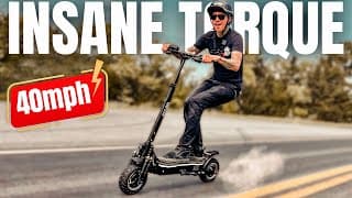 2400w Fastest Electric Scooter Under $1500! | Solar P1 3.0 Tron Edition Review