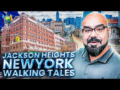 Jackson Heights New York ~ Walking Tale #30 | Junaid Akram