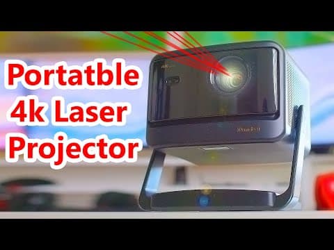 Portable 4k Laser Projector - Dangbei Dbox02 Pro Review