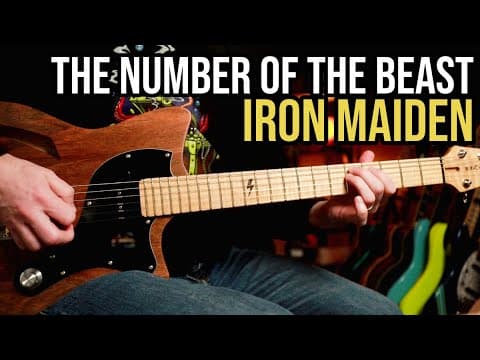How To Play "the Number Of The Beast" By Iron Maiden | Guitar Lesson