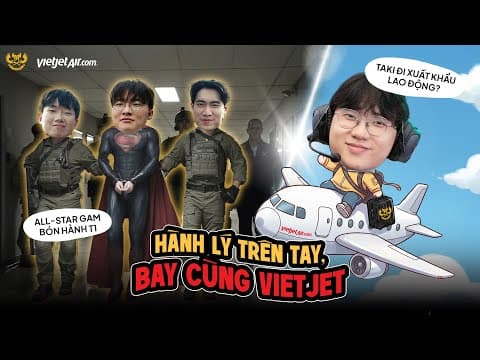 All-star Gam Chạm Mặt Faker, Taki Xuất Khẩu Lao Động Cùng Vietjet | Gam Life