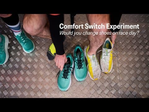 Asics Running | Switching Shoes The Day Before A Marathon? | Asics Comfort Experiment