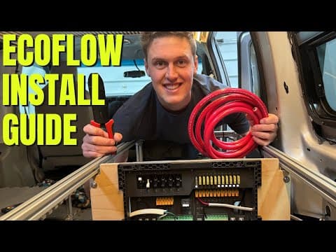 How To Install The Future Of Camper Electrical Systems (ecoflow Power Kit)