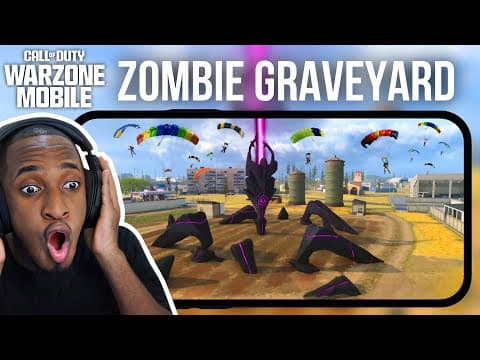 *new* Zombie Graveyard Poi Has The Best Loot In Warzone Mobile!