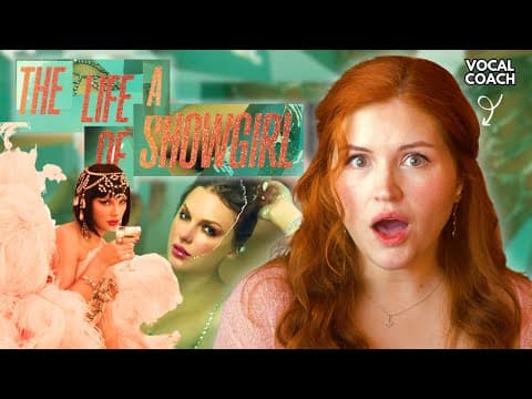 Life Of A Showgirl | Vocal Coach Reacts