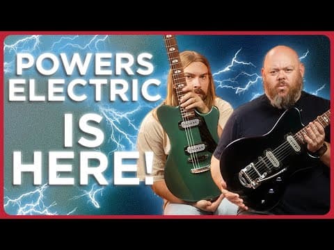 Why These Guitars Are Unlike Anything Else | Powers Electric A-type Is Finally Here