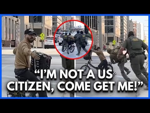 Illegal Immigrant Taunts Ice In Nyc, Watch What Happens Next!