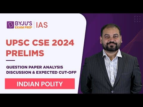 Upsc Prelims 2024 Question Paper Analysis & Answer Key Discussion | Gs Paper 1 | Indian Polity