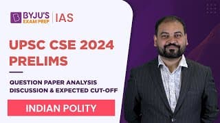 Upsc Prelims 2024 Question Paper Analysis & Answer Key Discussion | Gs Paper 1 | Indian Polity