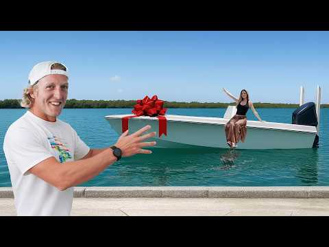 Surprising My Girlfriend With A Boat!