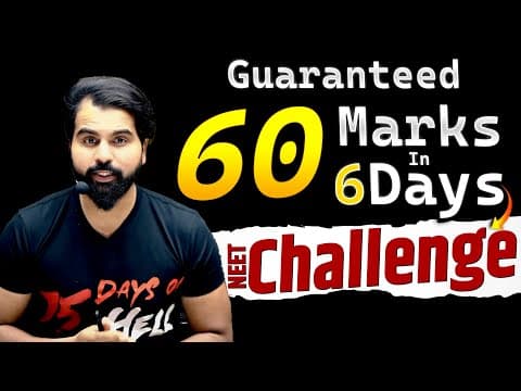 6 Days = 60 Marks?