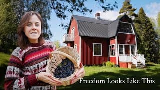 How I Live A Simple Life? Leaving London For A $30,000 House In Northern Sweden