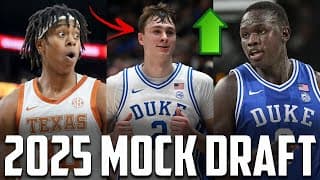 Official 2025 Nba Mock Draft: March Madness Edition