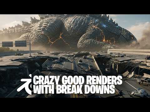 Crazy Good Renders With Break Downs