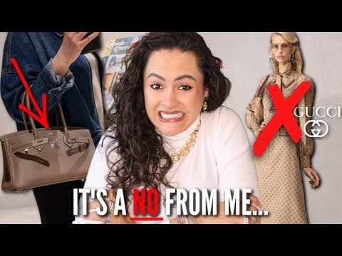 *i've Got To Stop!* Luxury Items I'm Not Buying In 2026