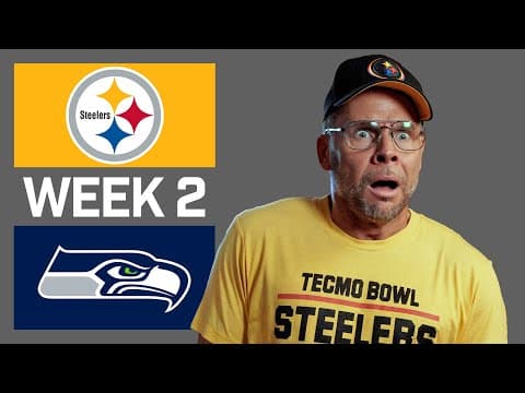 Dad Reacts To Steelers Vs. Seahawks - 2025 Nfl Week 2