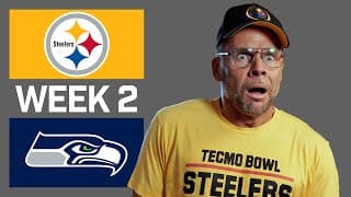 Dad Reacts To Steelers Vs. Seahawks - 2025 Nfl Week 2