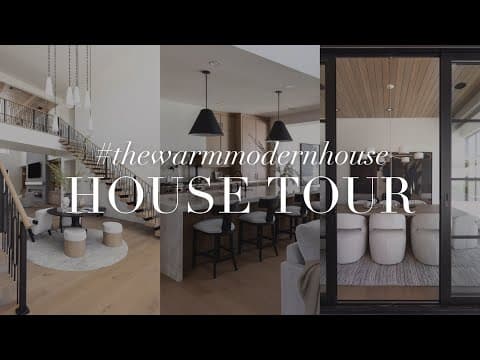 House Tour Of A Layered + Warm Modern Home In Gilbert, Az | Thelifestyledco