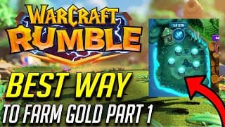 Best Way To Farm Gold Part 1 #warcraft_rumble_partner