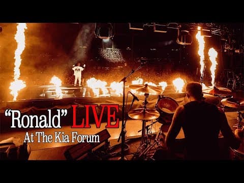 Ronald Live At The Kia Forum - Falling In Reverse - Luke Holland Playthrough