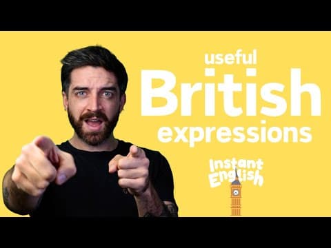 British English Vocabulary And Chat
