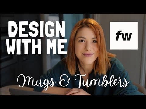 Fourthwall Merch Shop Tutorial - Print On Demand Mugs & Tumblers