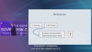 Protecting European Data In The Cloud: Exploring Four Solutions