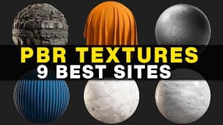 9 Best Free Websites For Pbr Textures And Materials For 2025!