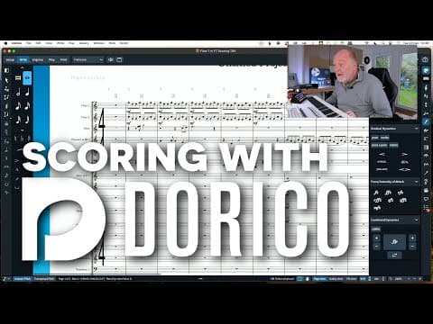 Composing In Dorico - Real-time Scoring Demo