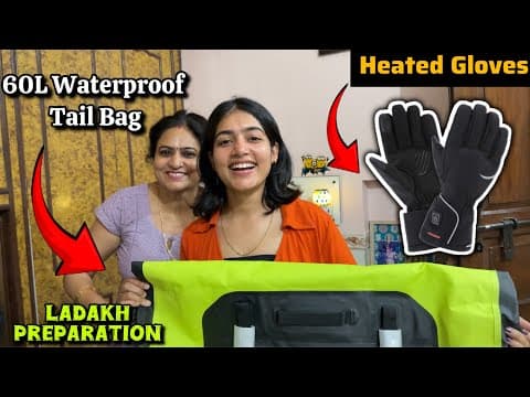 Ladakh Ride 2025 Preparation | Extreme Heat To Extreme Cold Tak Ki Taiyaari