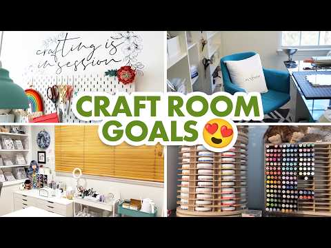 Craft Room Organization Ideas For 2026 | Inspiring Craft Room Tours For Paper Crafters