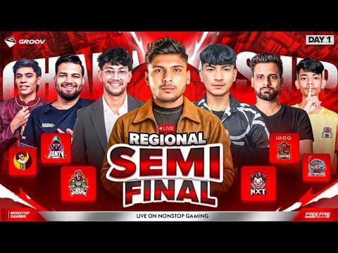 Asia Championship Semi Final Day-1 🔥🥶 || Ft- Tg, S8ul, Godl, Nxt, Ug, Jonty #nonstopgaming