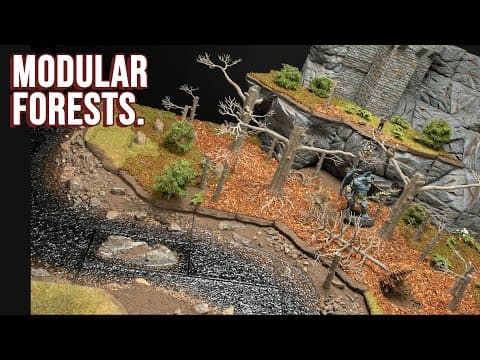 Can I Make Crafted D&d Forests Affordable, Modular And Epic?