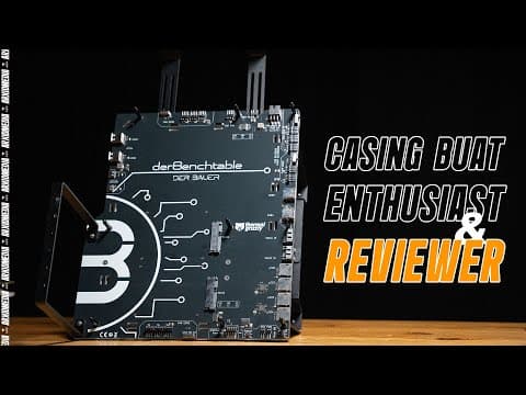 Benchtable Buat Reviewer Dan Enthusiast Tercanggih Saat Ini! | Review Thermal Grizzly Der8enchtable
