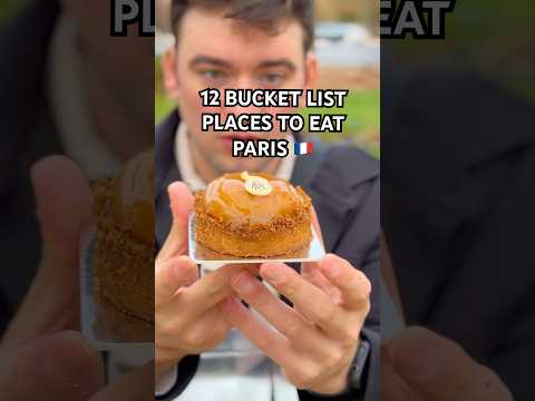 12 Places To Eat In Paris your next trip! 🇫🇷✨