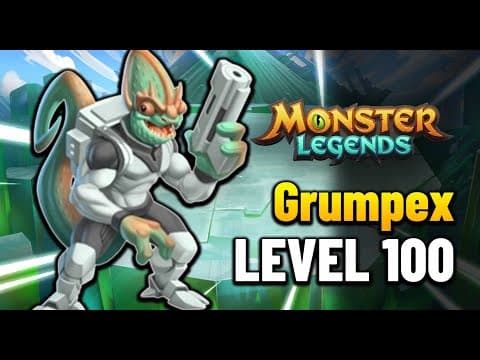 Grumpex Level 100 Legendary Monster Legends
