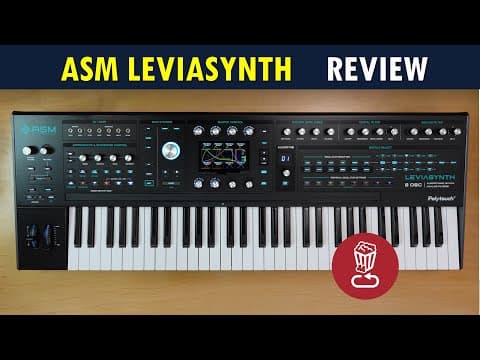 Asm Leviasynth Review // Keyboard Vs Desktop Vs Hydrasynth // What Makes It Special