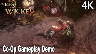 No Rest For The Wicked Co-op Gameplay Demo 4k