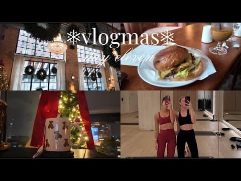 Vlogmas ❅ Productive Work Day, Chicago Living, Car Chat With Bestie, Sculpt Class, Home Vlog