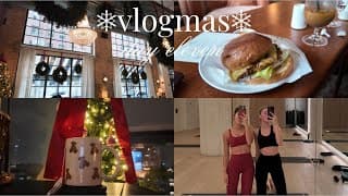 Vlogmas ❅ Productive Work Day, Chicago Living, Car Chat With Bestie, Sculpt Class, Home Vlog