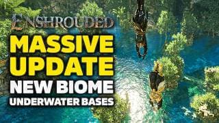 Enshrouded Update - Wake Of The Water Update | New Biome, Underwater Bases & Dynamic Water