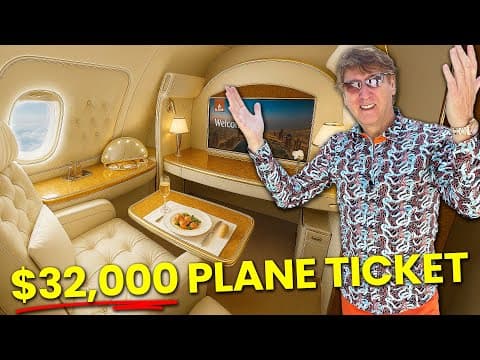 My $32,000 Emirates First Class Flight!