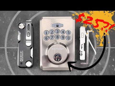 [1641] A $25 Smart Lock?!? Defiant Keypad Deadbolt