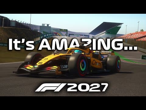 Testing Out The Portimao F1 Track With The 2027 F1 Regs...
